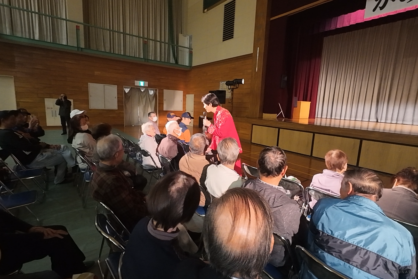 岐阜県羽島市上中地区の住民向けに開催された、ふれあい文化祭にて、そのまんま美川ショーをお届けしました。